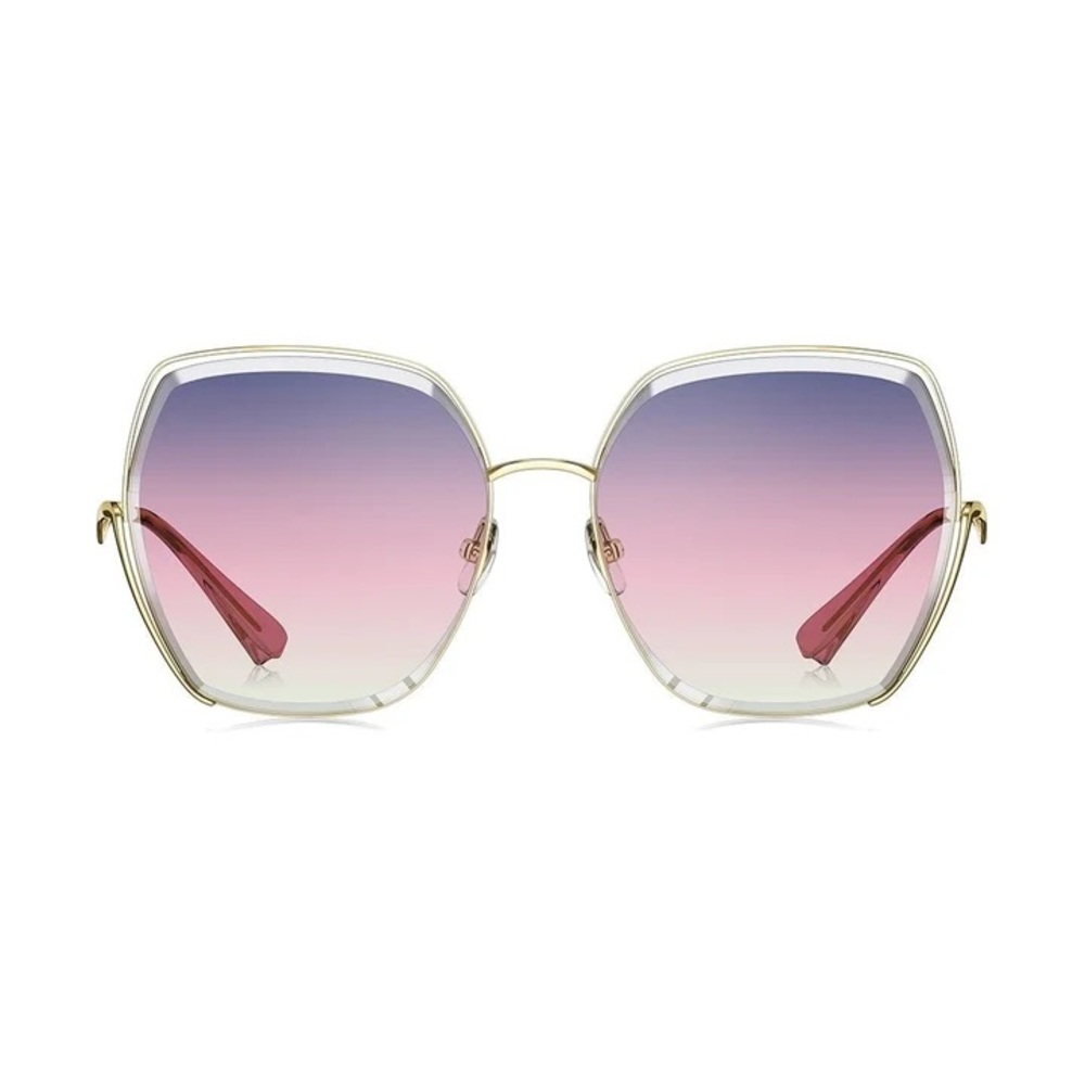 Sunglasses Bolon Women's Gold Metal Pink Lenses